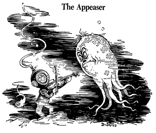 Theodor Seuss Geisel, "The Appeaser"