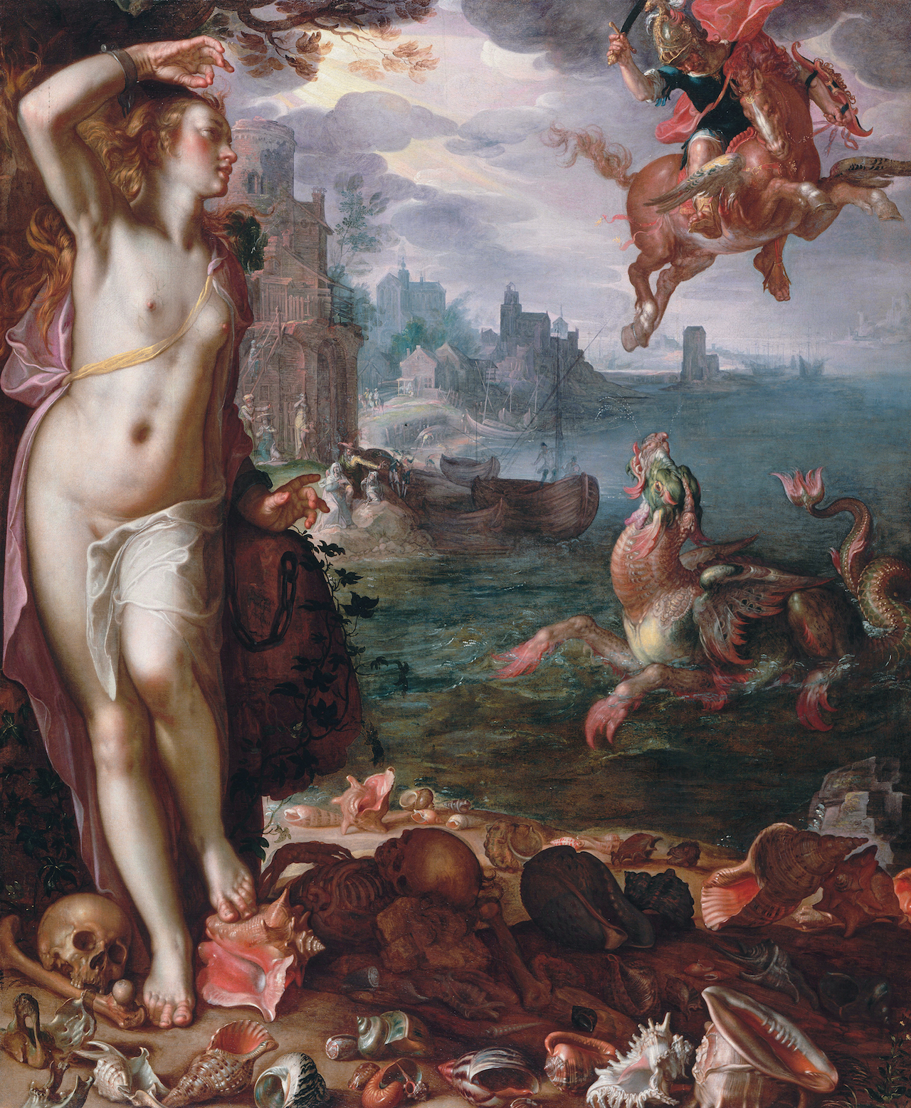 Perseus and Andromeda, by Joachim Wtenwael