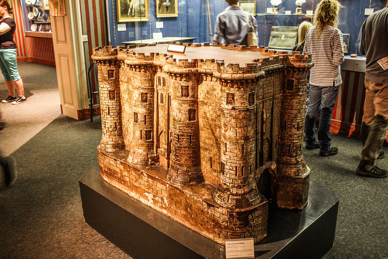Model of the Bastille at the Musée Carnavalet (photo by Shadowgate, via Wikimedia)