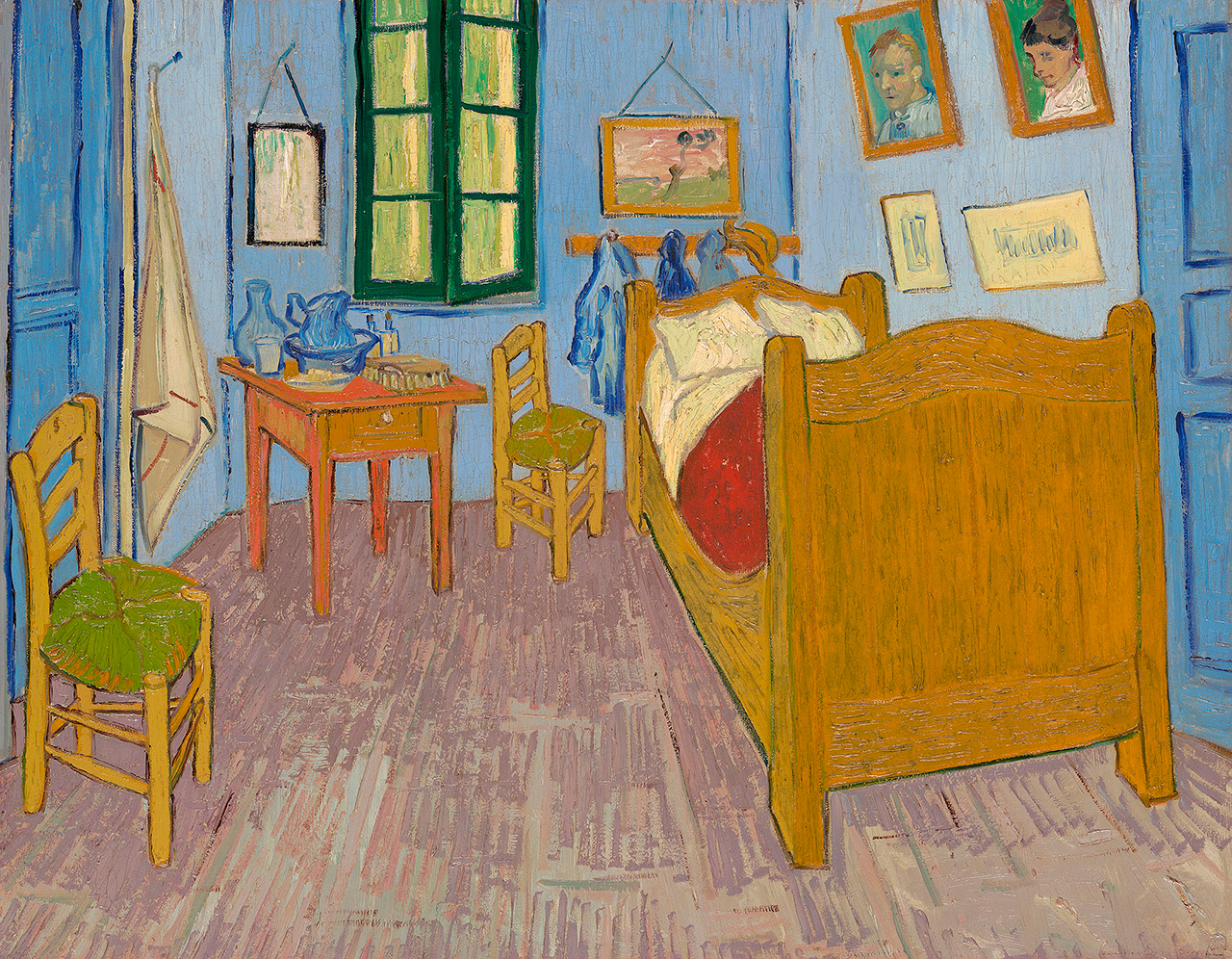 Vincent van Gogh, "The Bedroom" (1889), MusÃ©e d