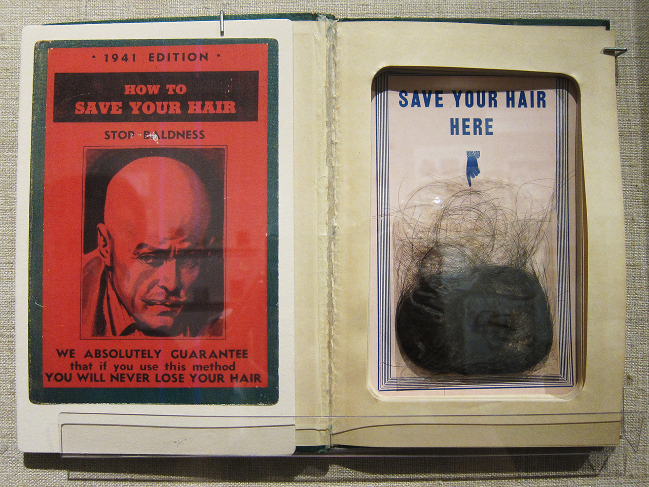 "How to Save Your Hair" (1941 edition of mid-19th c. publication)
