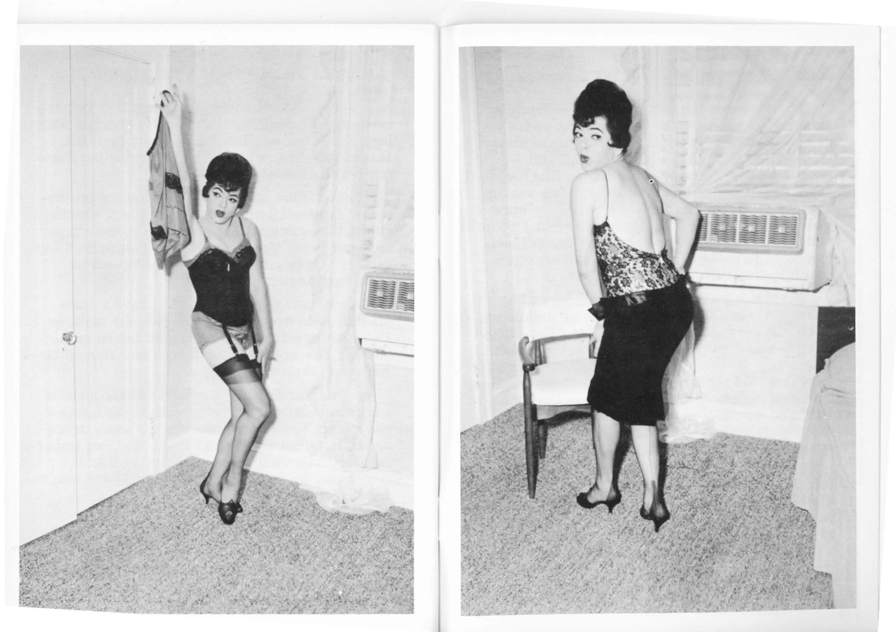 Pages from a 1962 issue of 'Letters from Female Impersonators' (courtesy Digital Transgender Archive)