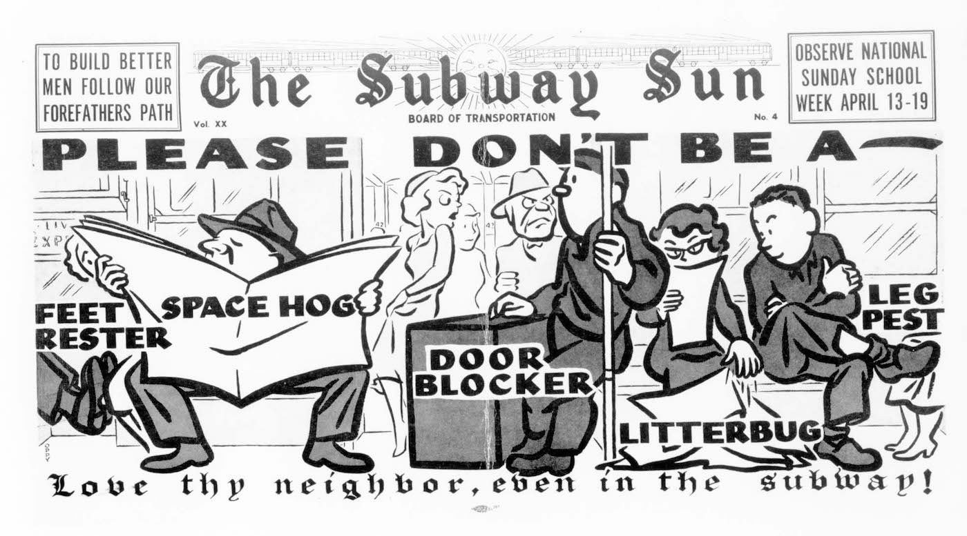 Subway Sun, NYC, 1953