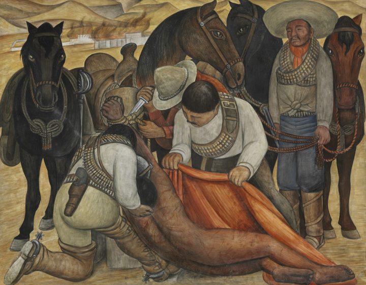 Diego RIvera, "Liberation of the Peon" (1931), Philadelphia Museum of Art, gift of Mr. and Mrs. Herbert Cameron Morris, 1943–46 (© Banco de México Diego Rivera Frida Kahlo Museums Trust, Mexico, DF / Artists Rights Society, ARS, New York)