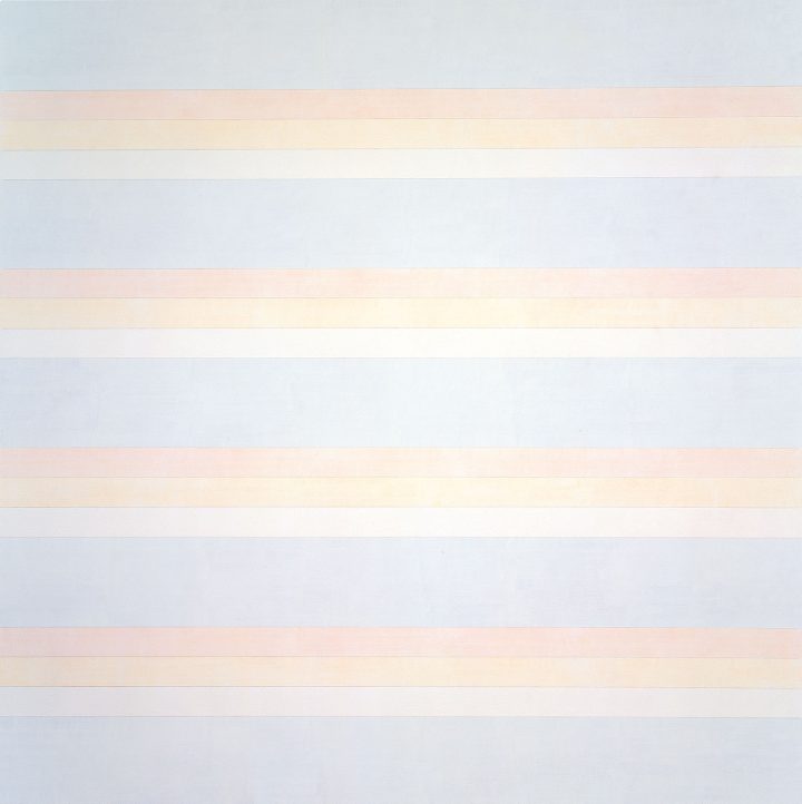 Agnes Martin, "Untitled #2" (1992), acrylic and graphite on canvas, 72 x 72 inches (182.9 x 182.9 cm), private collection (© 2015 Agnes Martin/Artists Rights Society, ARS, New York)