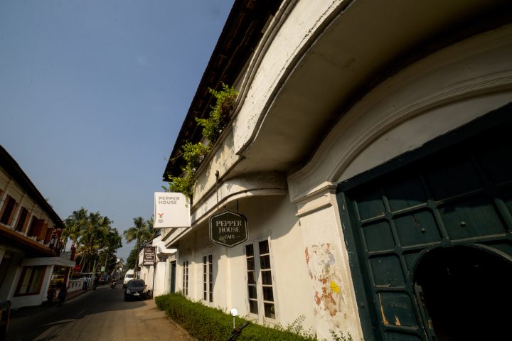 The Pepper House, a venue of the Kochi–Muziris Biennale