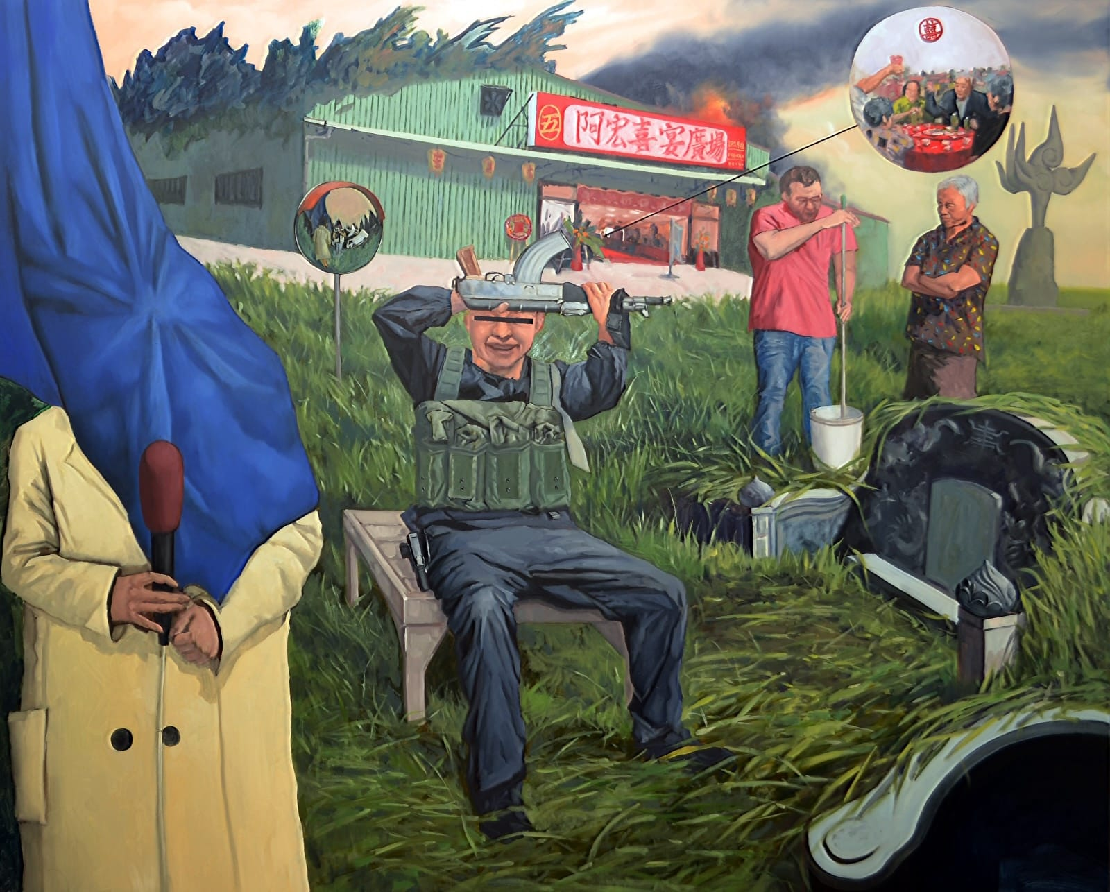 Hew Locke's Constant Motion