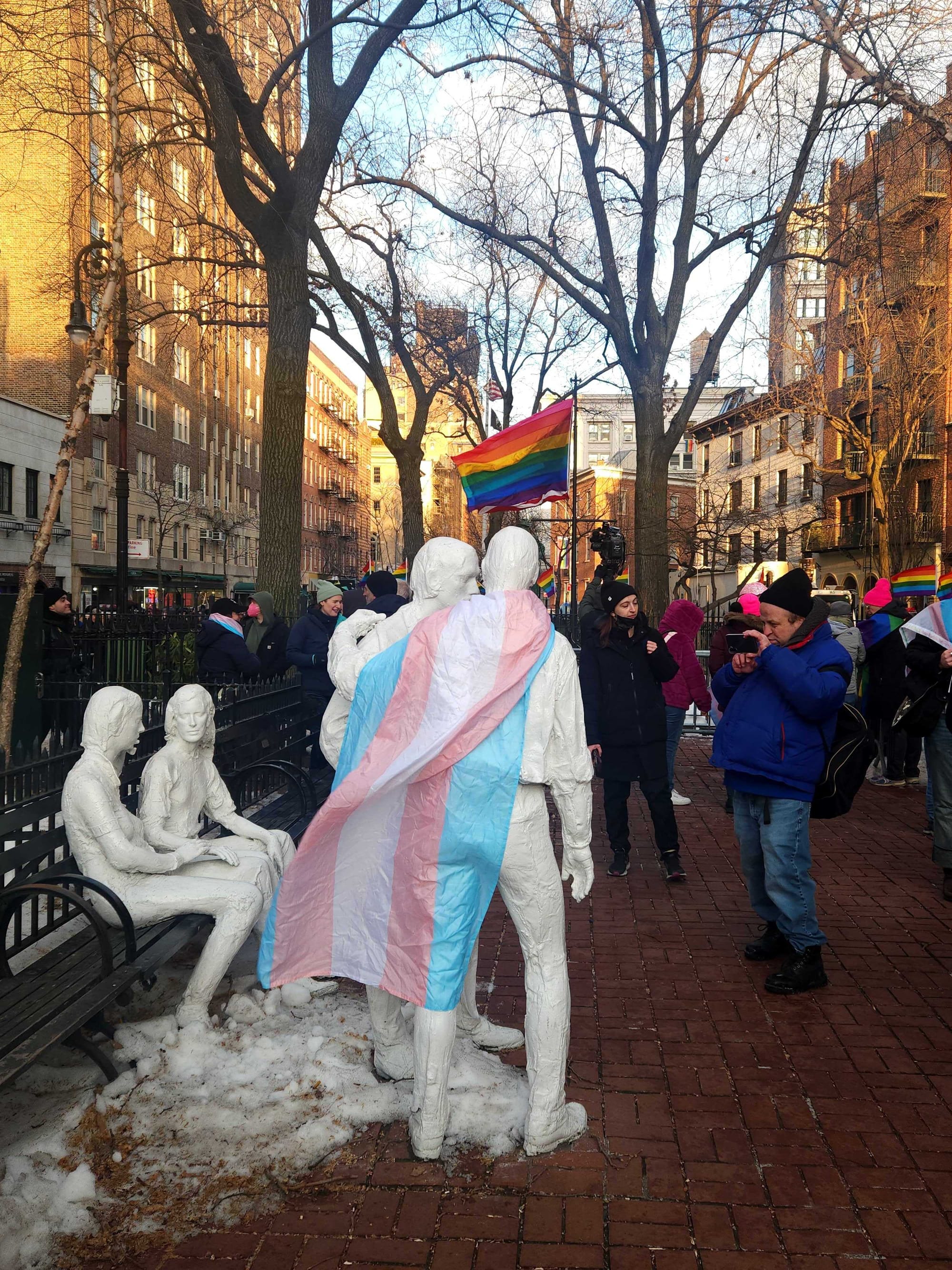 Defying Trump’s Orders, NYC Re-Raises Pride Flag at Stonewall