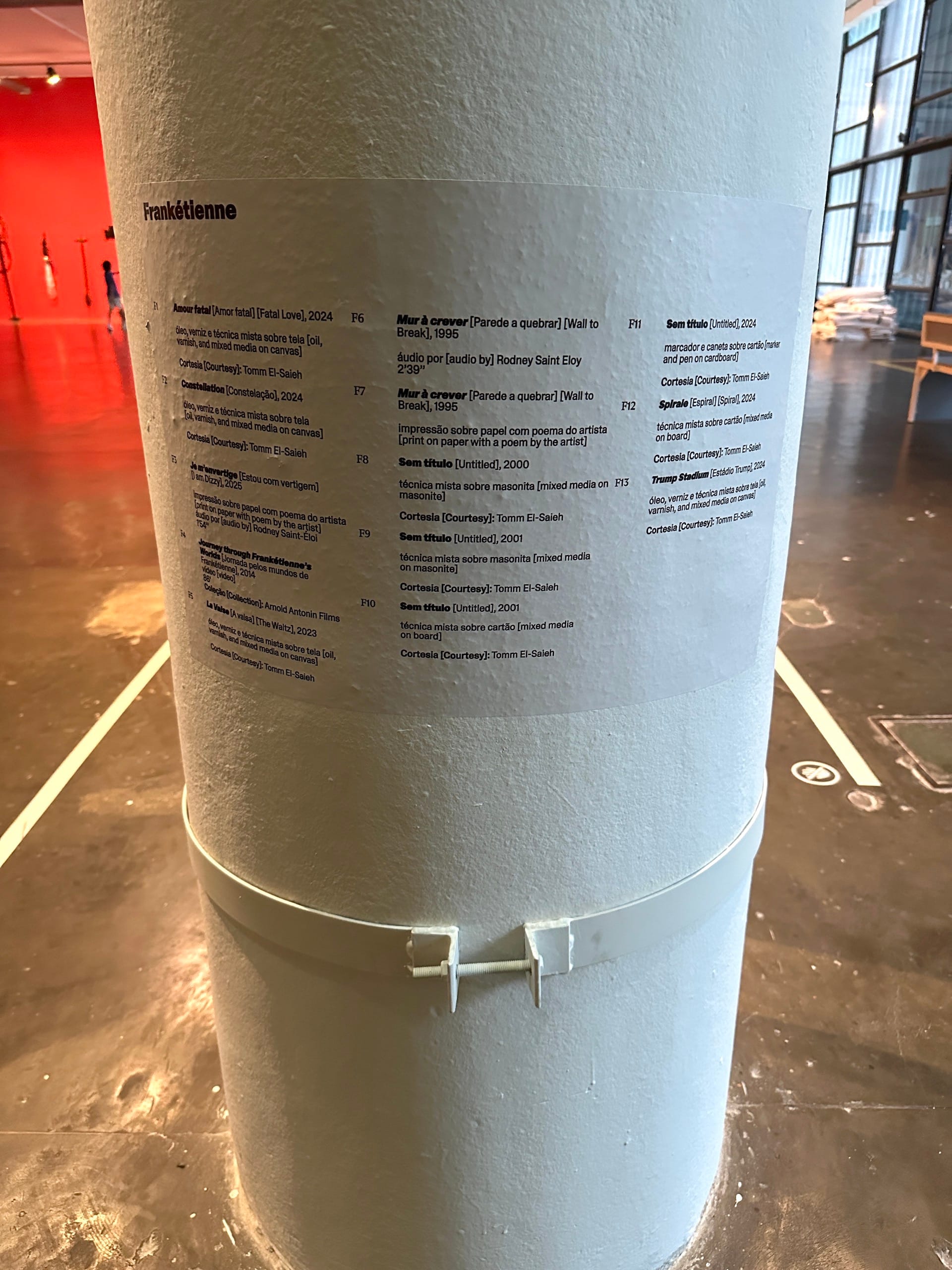 The Sticky Politics of Wall Texts