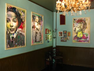 Installation view of the Dain show at Brooklynite Gallery