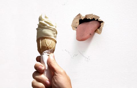 Urs Fischer's "Noisette" (2009) finally makes sense. (click to enlarge)