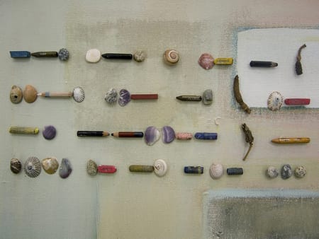 One of Nina Meledandri's responses to my 1stfans Twitter project, which involved Morse code.