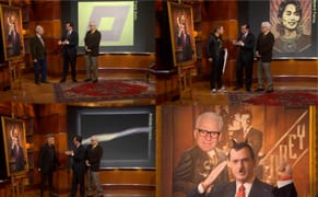 Steve Martin, Stella, Fairey & Serrano on Colbert Report