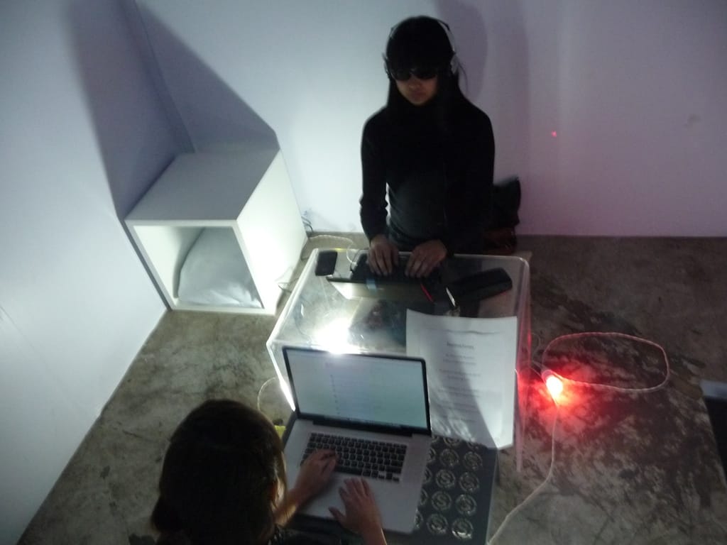 My first performance on Chinese social media, at the Shanghai JUE Festival's ENTER.