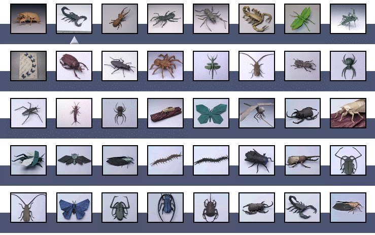 A small sample of Robert Lang compositions (via langorigami.com)