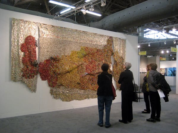 El Anatsui at The Armory Show