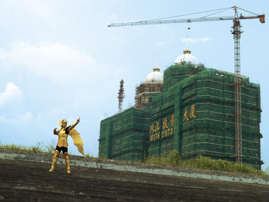 Cao Fei's "Golden Fighter (COSPlayers Series)," 2004.