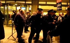 Things Heat Up at Last Wednesday's Sotheby's Protest, 4 Protesters Arrested