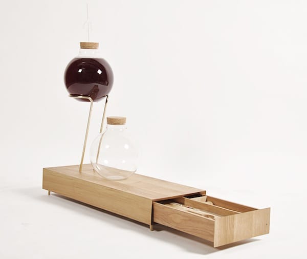 The minimal design of Sabine Marcelis's House Wine kit makes it a visual work of art itself. Image via sabinemarcelis.com.