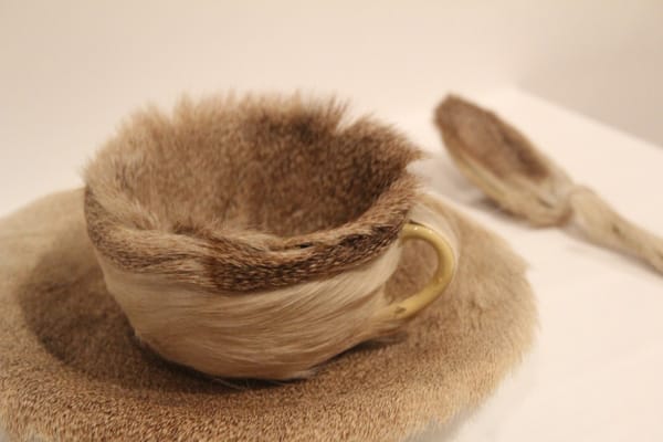 Meret Oppenheim, "Object" (1936) in the Collection of the MoMA (image via aresonantvoice.wordpress.com)