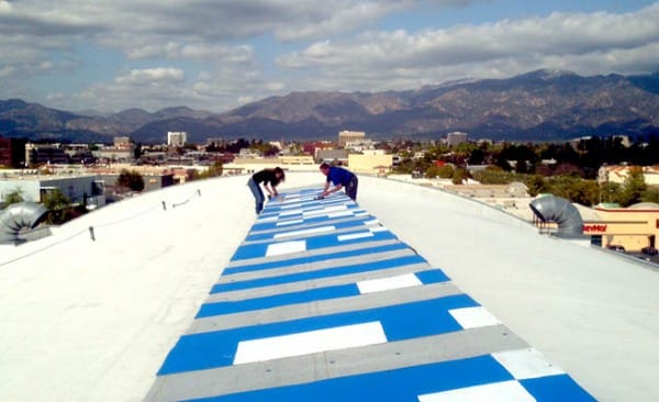 As satellites pass over Los Angeles, they photograph our environment. Be My Satellite's "missions" help us document ourselves in the process too. Image via bemysatellite.net.