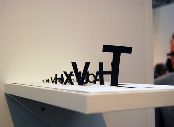 Sarah Sze, “Eye Chart”