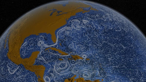 NASA's Perpetual Ocean animations visualize the flow of the ocean. Images by NASA/Goddard Space Flight Center Scientific Visualization Studio.