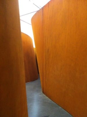 Richard Serra sculpture
