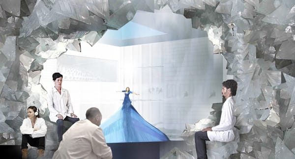 Rendering of the Crystal Room