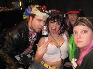 "Wicked Clown Love" cast