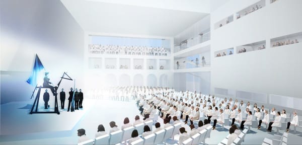 Performance space rendering
