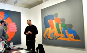 At the 2012 Pulse Art Fair in New York
