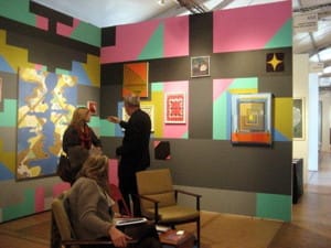 Steven Harvey Fine Art Projects booth at Scope