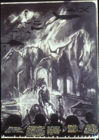 Sue Coe, "La Ocupación de Panamá"