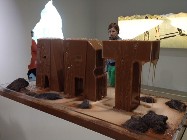 Doug Aitken, "Fountain (Earth fountain)"