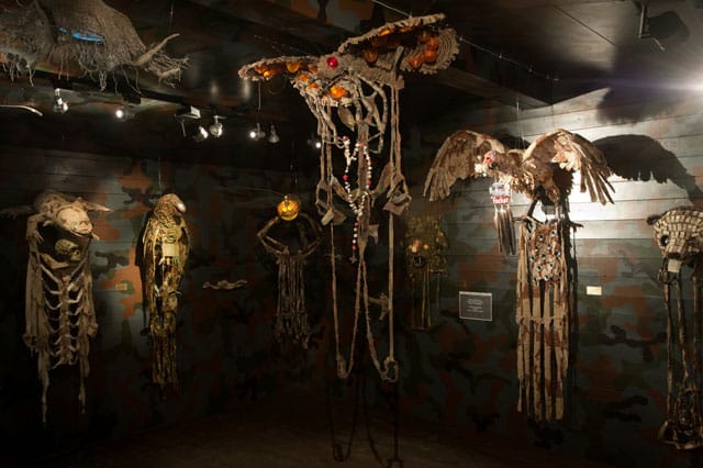 Fiona Hall, "Fall Prey"