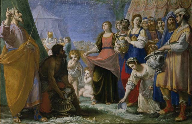 Fabrizio Boschi, "The Miracle of the Manna"