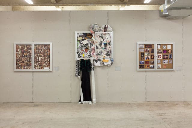 Installation view of "Bulletin Boards"