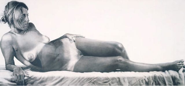 Chuck Close, "Big Nude"