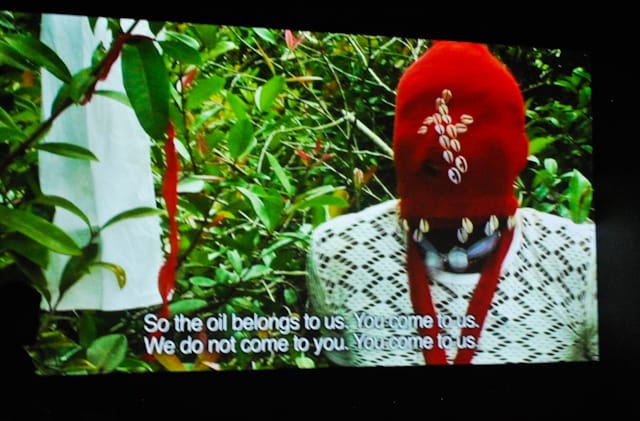 A member of Movement for the Emancipation of the Niger Delta.