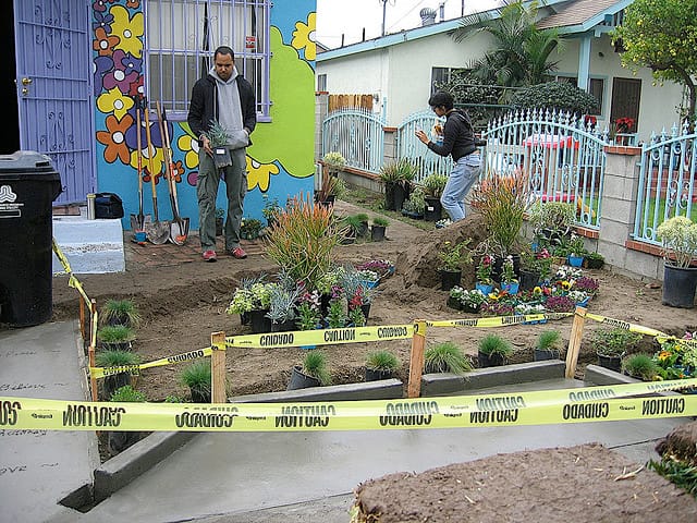 Edgar Arceneaux, founder of Watts House Project. Image from Sue Bell Yank's website.