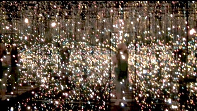 Yayoi Kusama, “Fireflies On the Water”