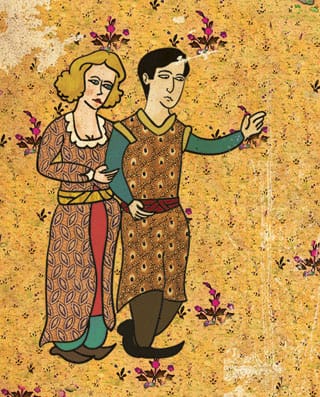 Detail of Murat Palta's poster for "The Godfather"