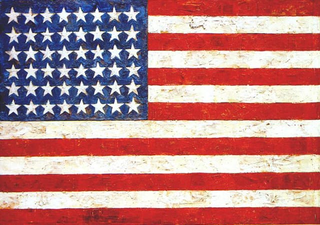 Jasper Johns, "Flag"