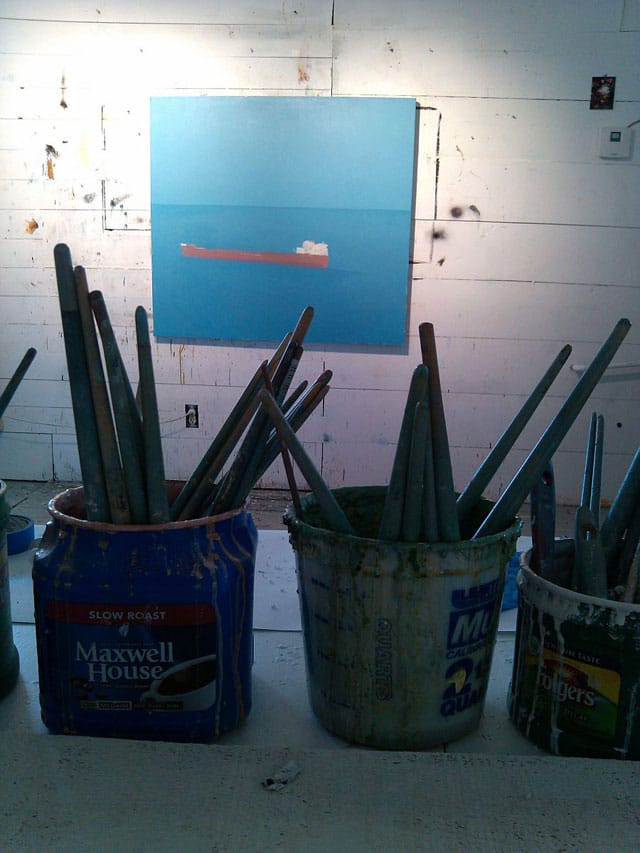 Richard Kooyman's studio