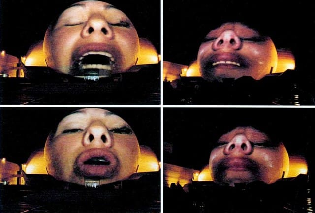 Krzysztof Wodiczko, "The Tijuana Projection"