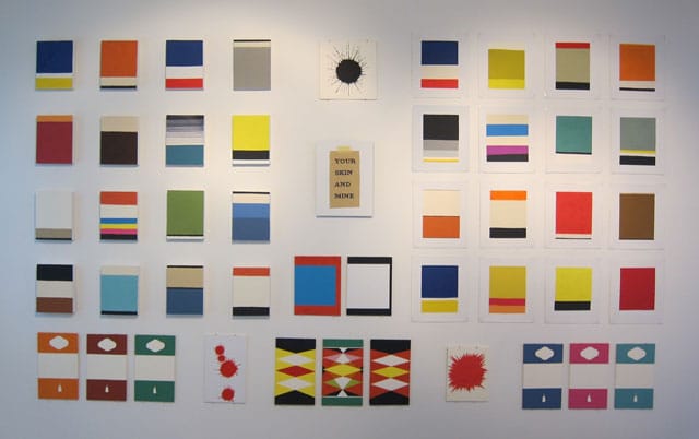 Another wall in Baker's studio