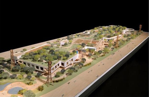 Frank Gehry's design for the Facebook campus extension