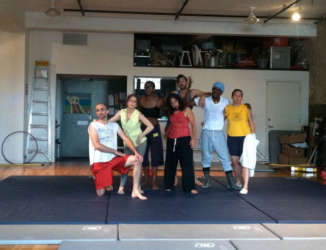 Circus Amok performers