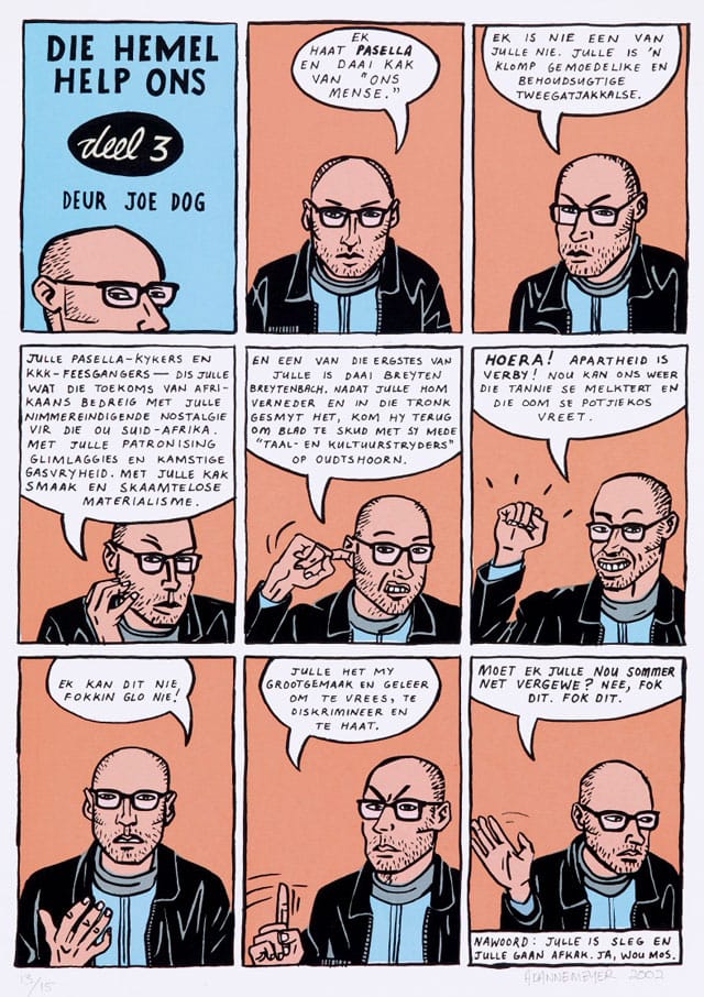 Anton Kannemeyer, “Die Hemel Help Ons”